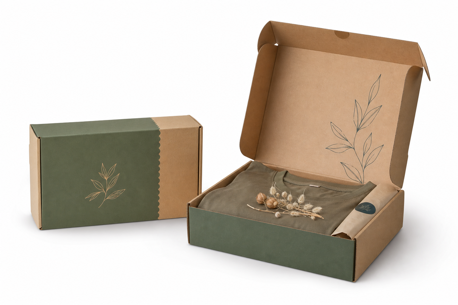 Custom Sustainable Apparel Mailer Boxes That Ship: Film, Print, MOQ, and Carton Packing