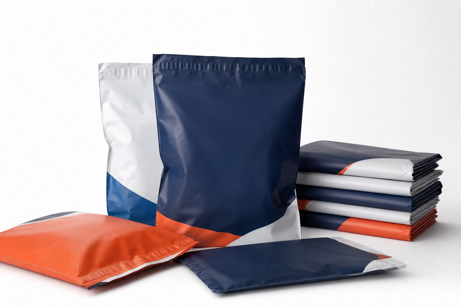 Poly Mailers with Brand Colors: Film, Print, MOQ, and Carton Packing