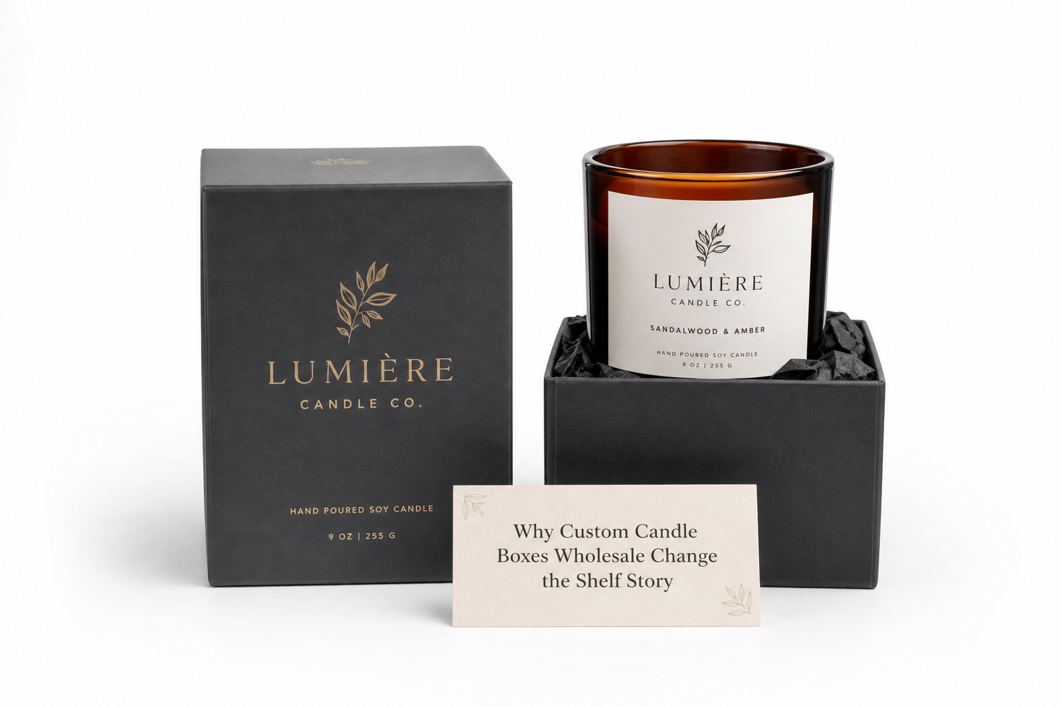 Custom Candle Boxes Wholesale for Stronger Branding