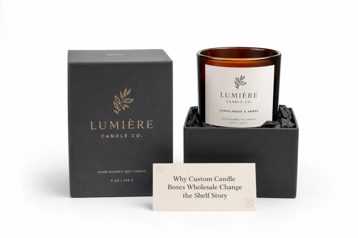 Custom Candle Boxes Wholesale for Stronger Branding