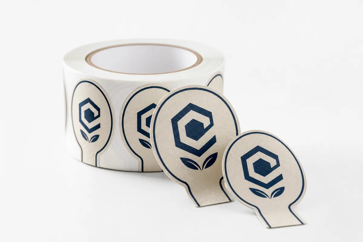 Branded Carton Seals with Logo