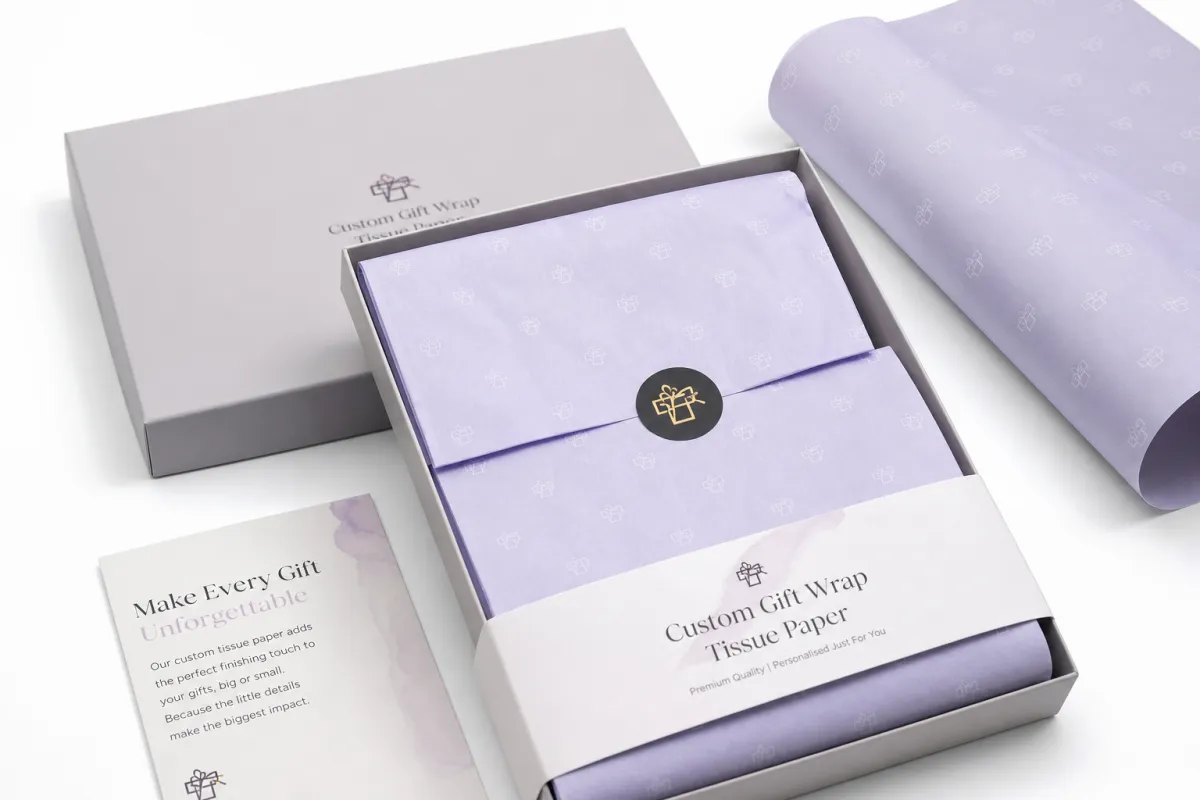 Custom Gift Wrap Tissue Paper: What It Is & How It Works