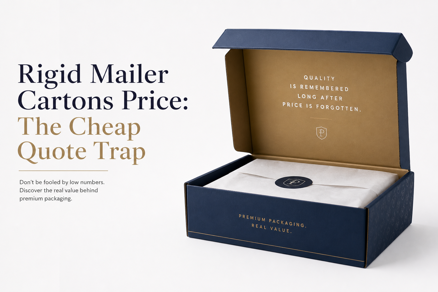 Rigid Mailer Cartons Price: Costs, MOQ, and Options
