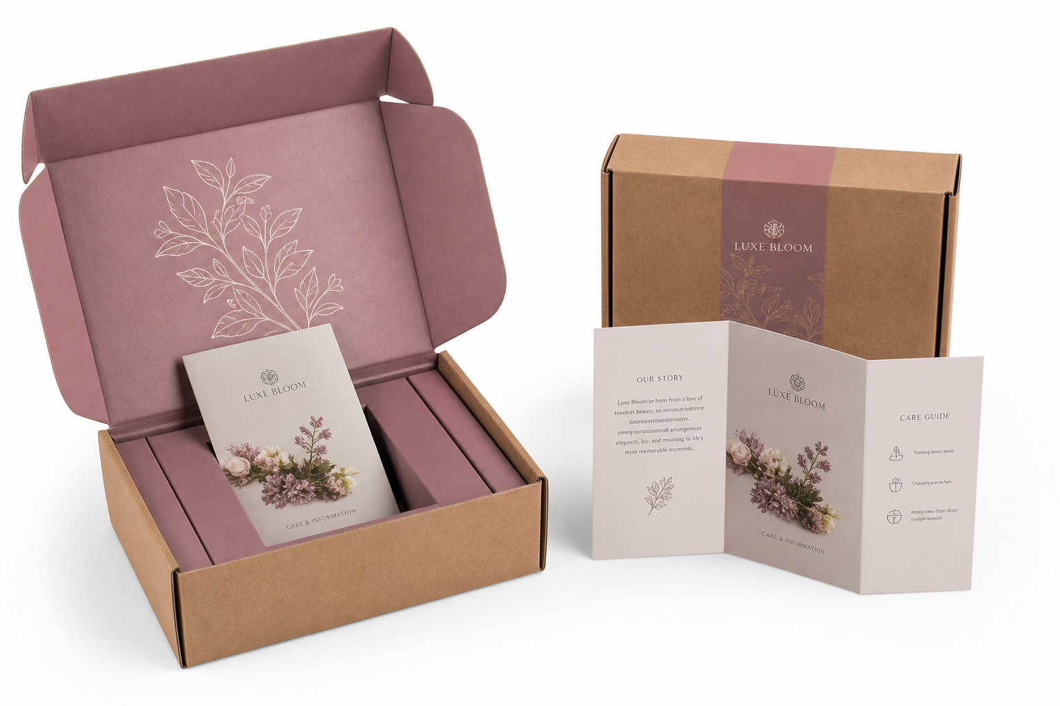 Custom Brochure Inserts for Boxes: Board, Finish, Dieline, and Unit Cost