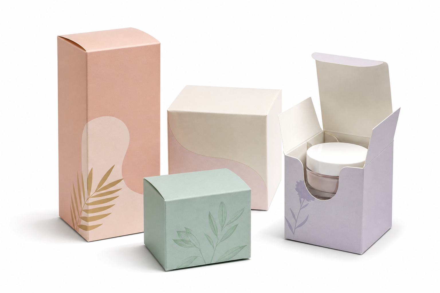 Custom Folding Cartons for Cosmetics: Board, Finish, Dieline, and Unit Cost