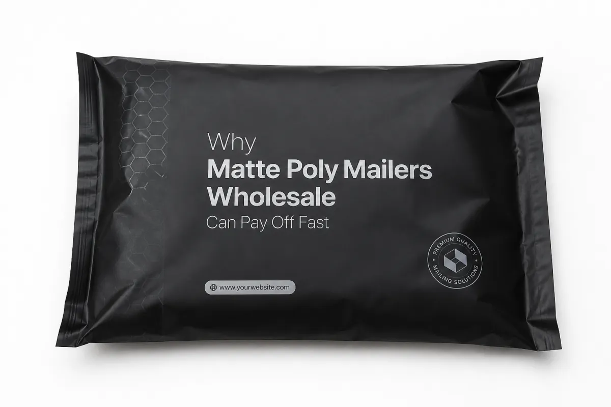 Matte Poly Mailers Wholesale: Specs, Pricing & Lead Times