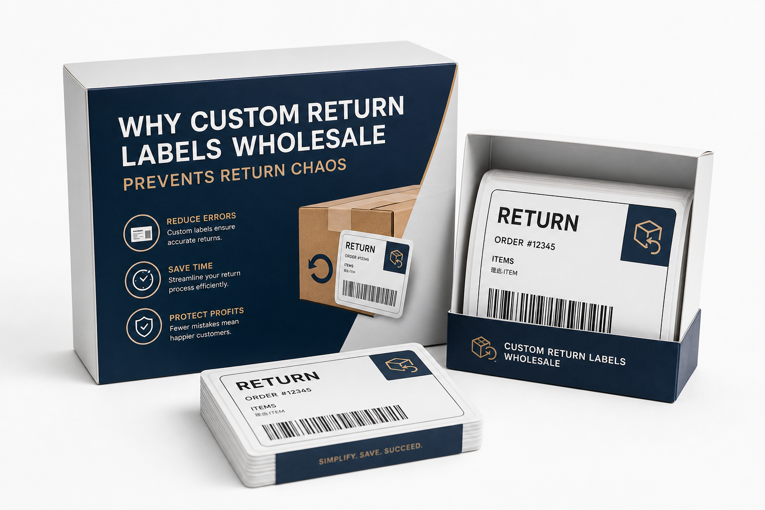 Custom Return Labels Wholesale: Pricing, Specs, and Timing