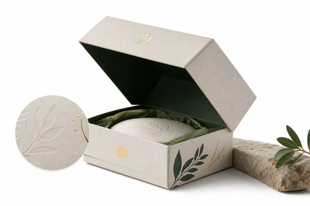 Printed Clamshell Cartons Branding Design