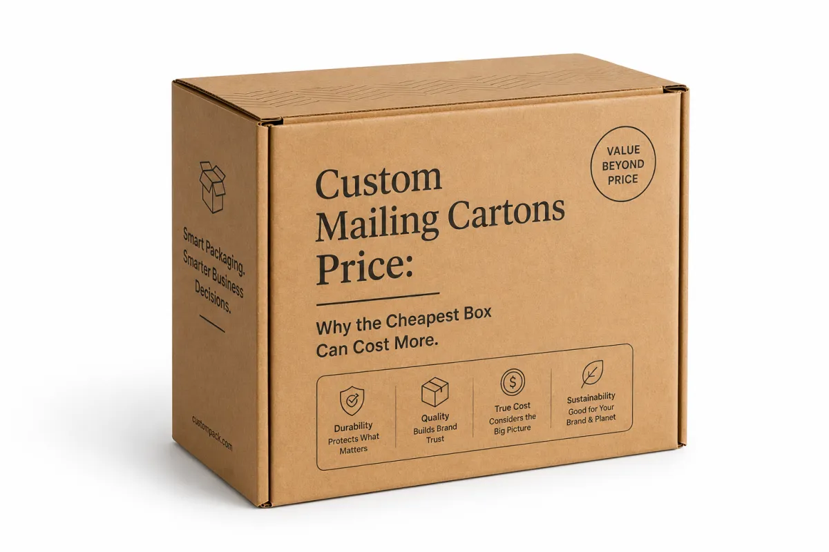 Custom Mailing Cartons Price: What Drives the Cost