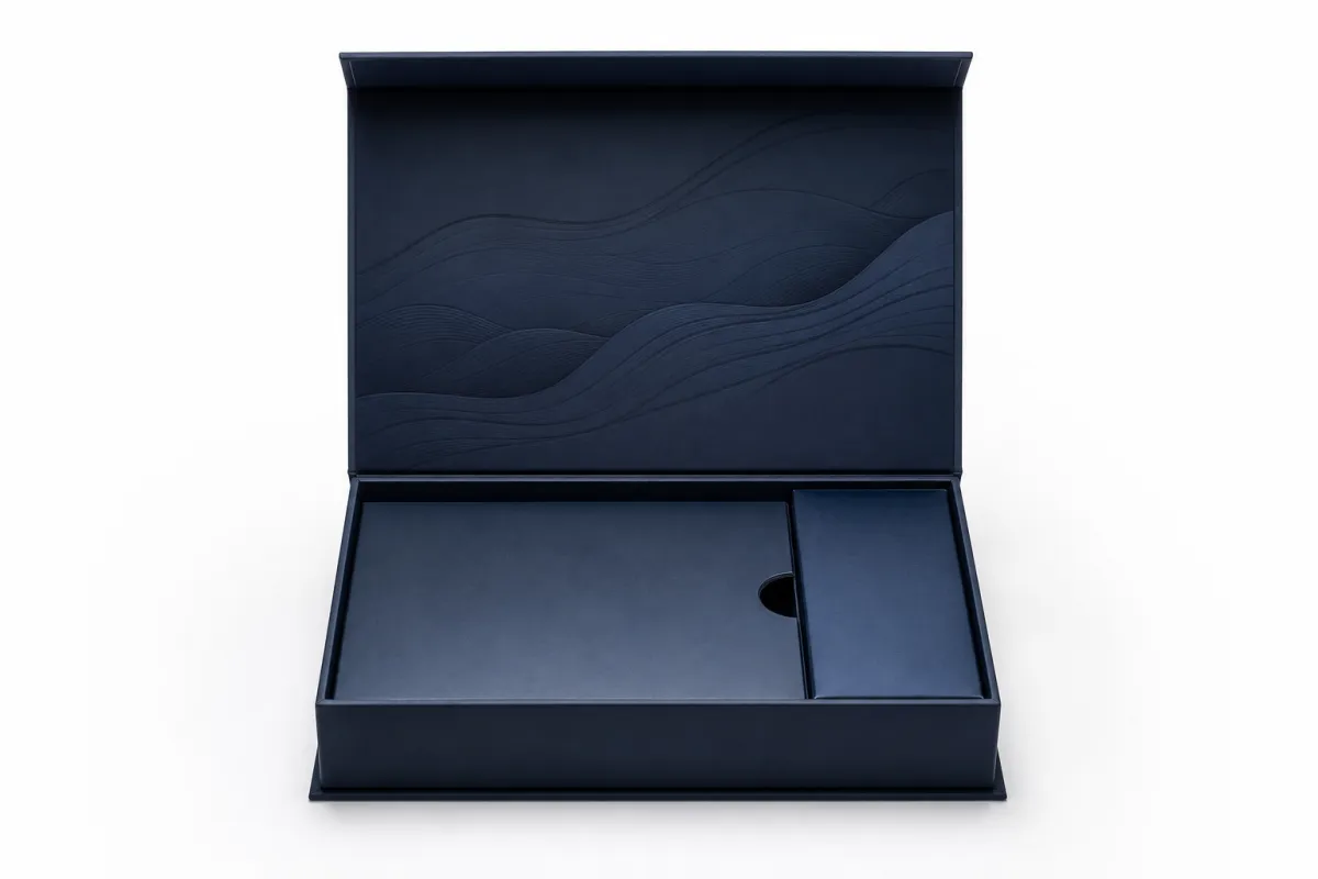 Printed Rigid Box Supplier: Board, Finish, Dieline, and