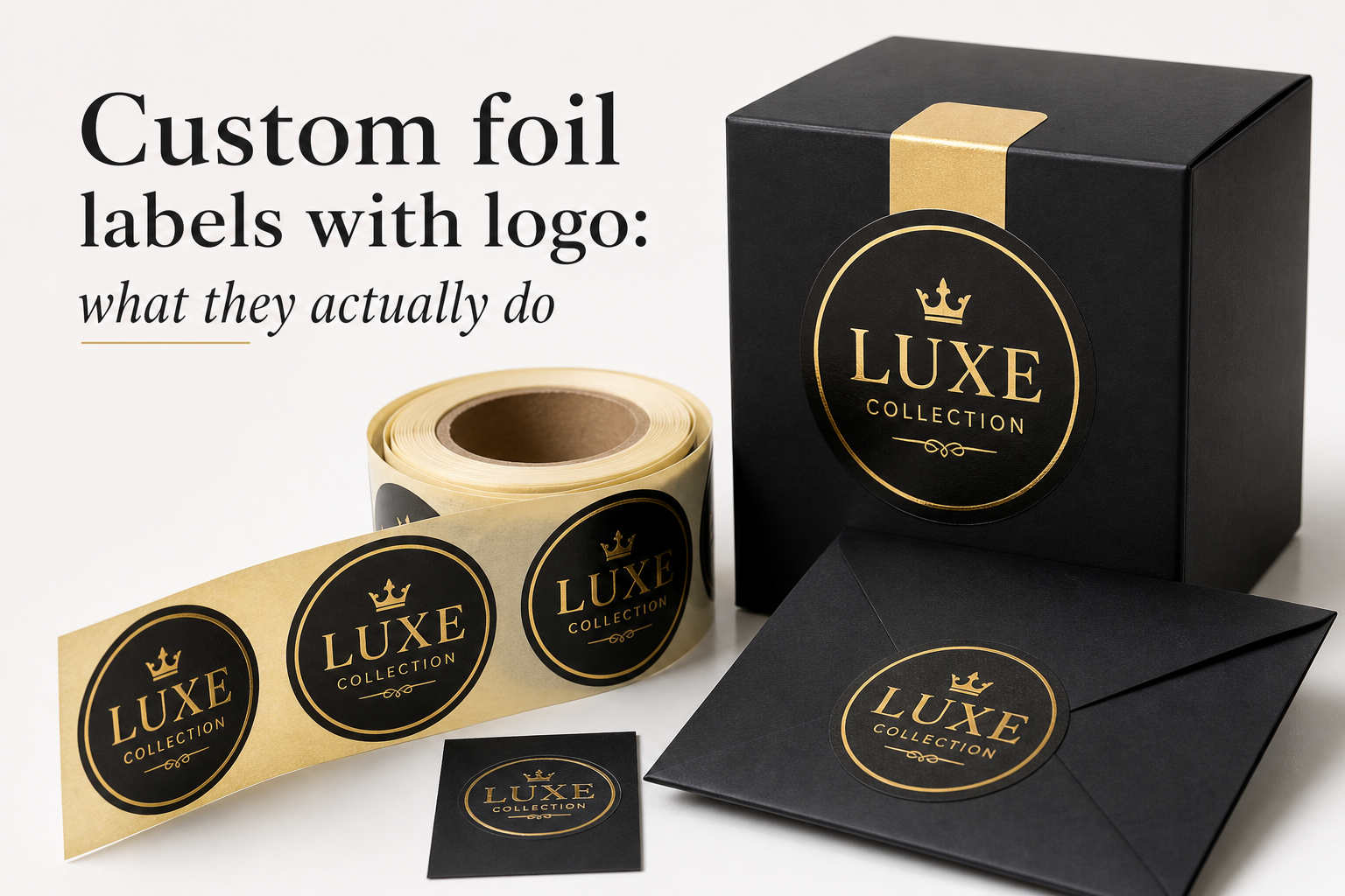 Custom Foil Labels With Logo: Design, Cost, and Use