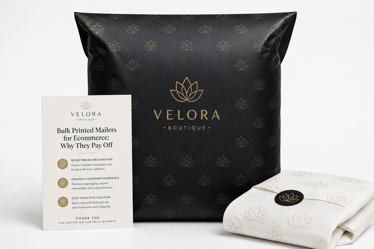 Bulk Printed Mailers for Ecommerce: Specs, Pricing, MOQ