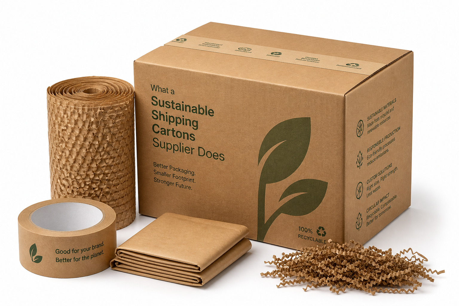 Sustainable Shipping Cartons Supplier: Board, Finish, Dieline, and Unit Cost