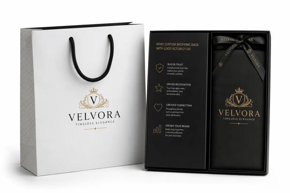 Custom Shopping Bags with Logo