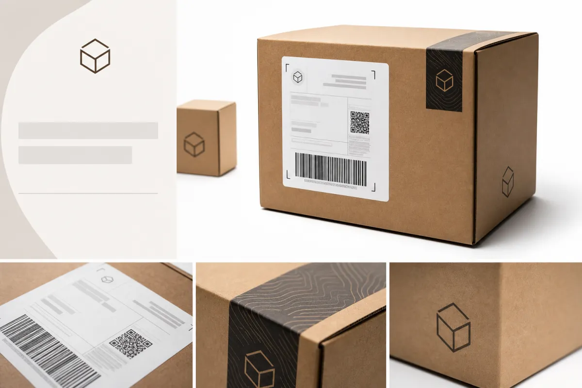 Shipping Labels for Branded Cartons