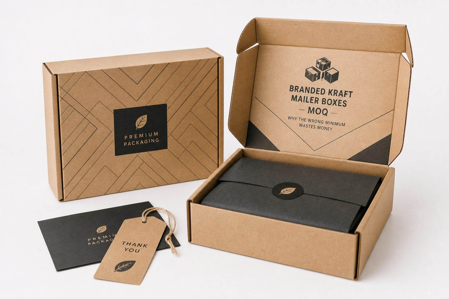 Branded Kraft Mailer Boxes MOQ: Pricing, Specs, and Order