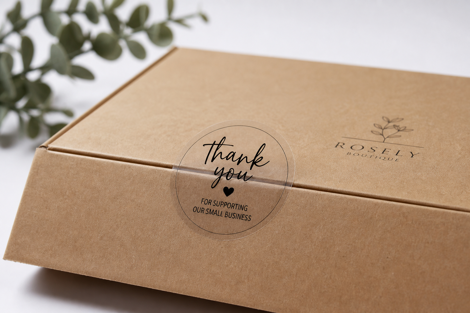 Custom Clear Stickers for Packaging: Brand It Cleanly