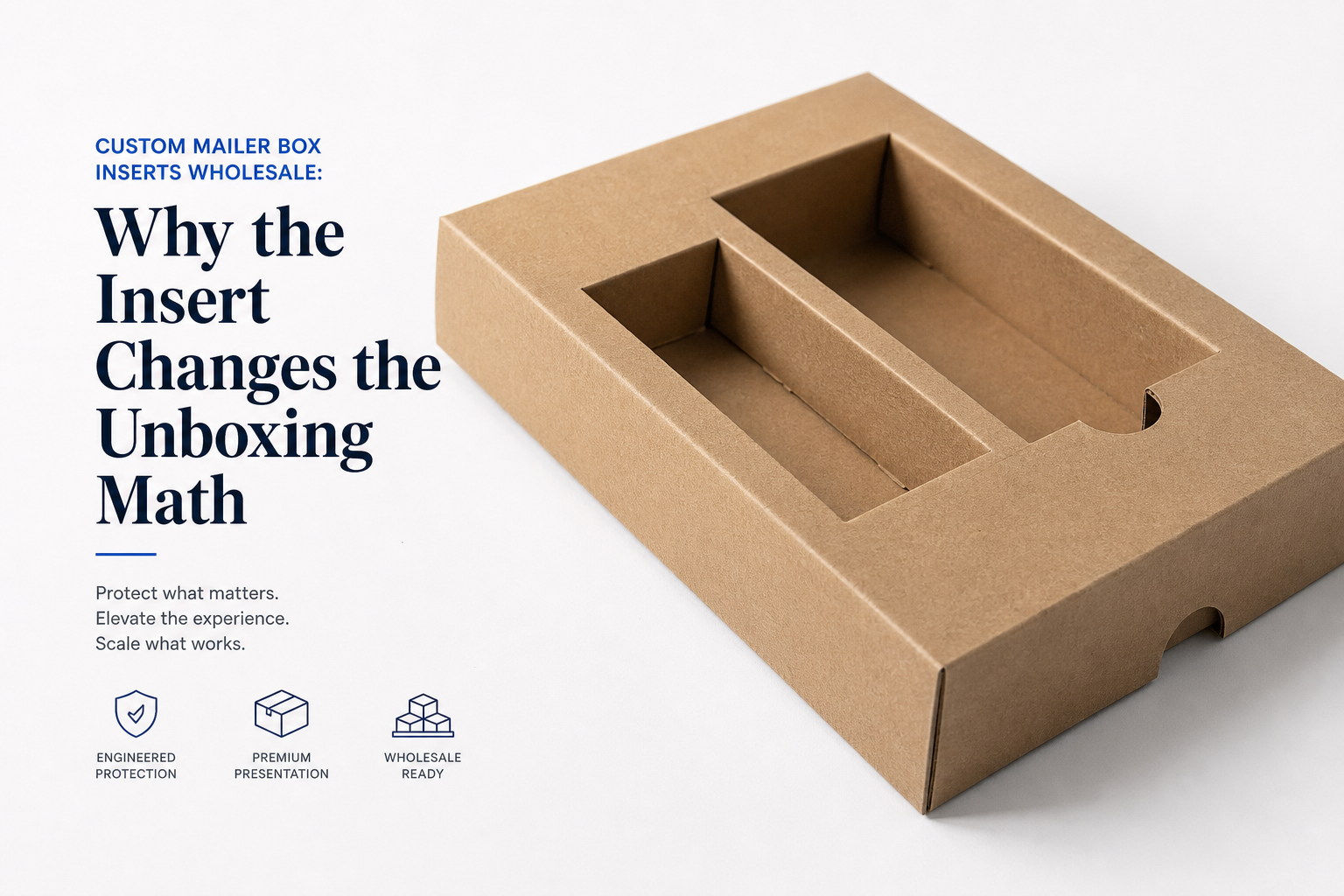 Custom Mailer Box Inserts Wholesale: Specs, Pricing, Timing