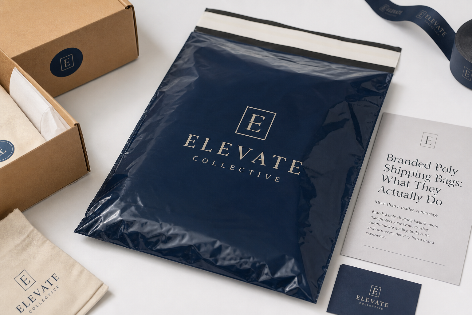 Branded Poly Shipping Bags: What They Are and How They Work