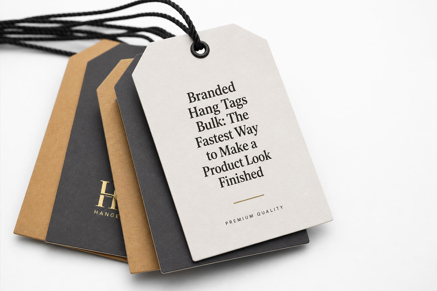 Branded Hang Tags Bulk: Specs, Pricing, Lead Times