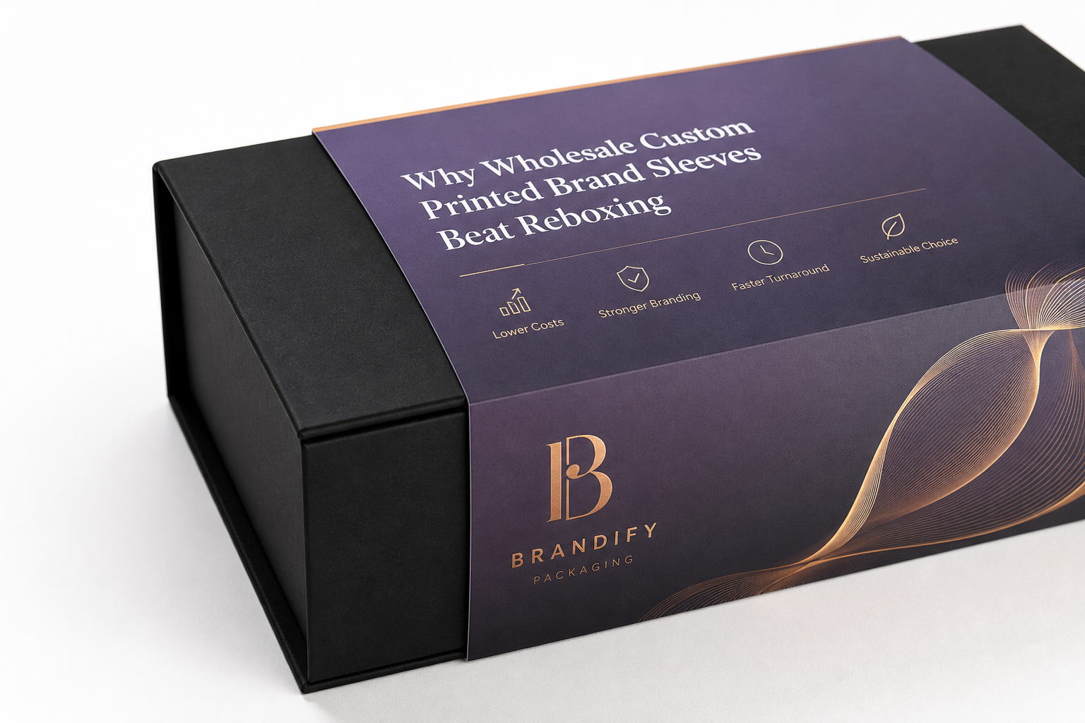 Wholesale Custom Printed Brand Sleeves for Packaging