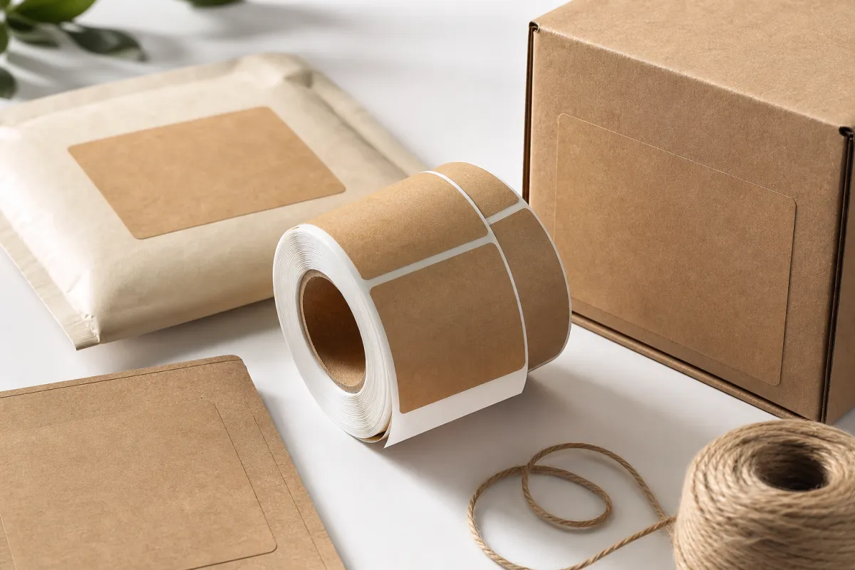 Branded Kraft Shipping Labels: Design, Cost, and Use