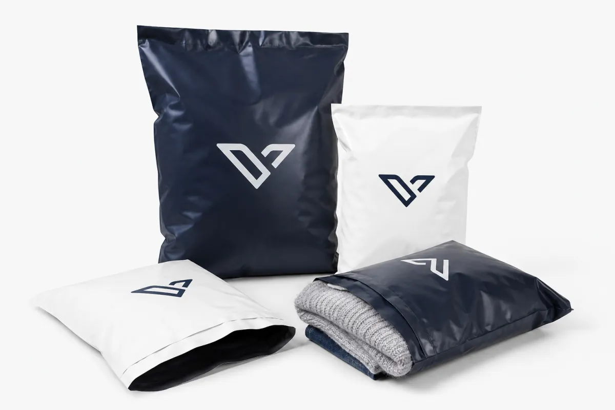 Branded Poly Mailers with Logo