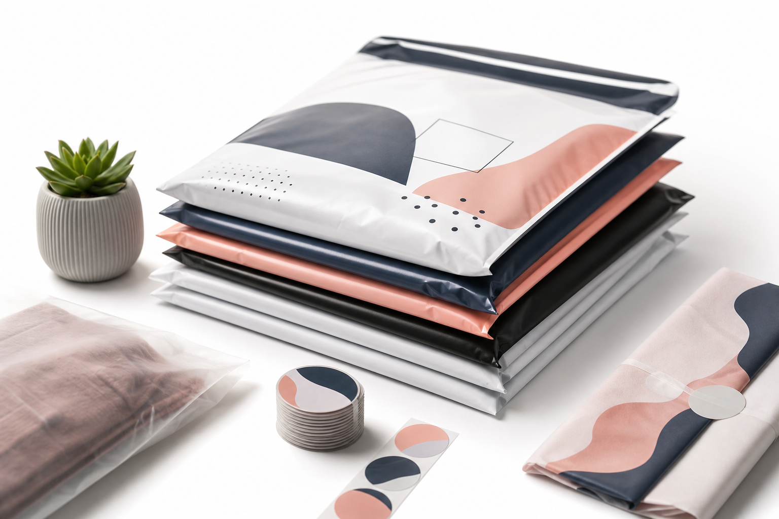 Custom Poly Mailers for Wholesale Orders That Ship Better