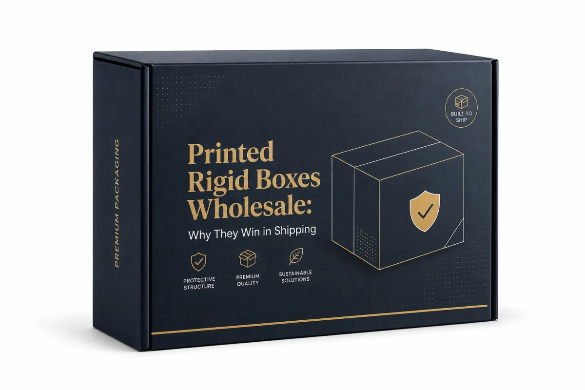 Printed Rigid Boxes Wholesale for Shipping-Ready Brands