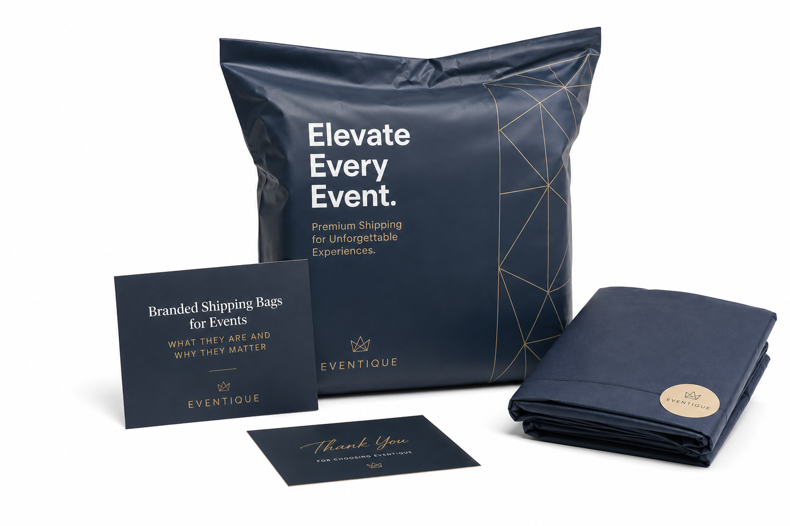 Branded Shipping Bags for Events: Film, Print, MOQ, and Carton Packing