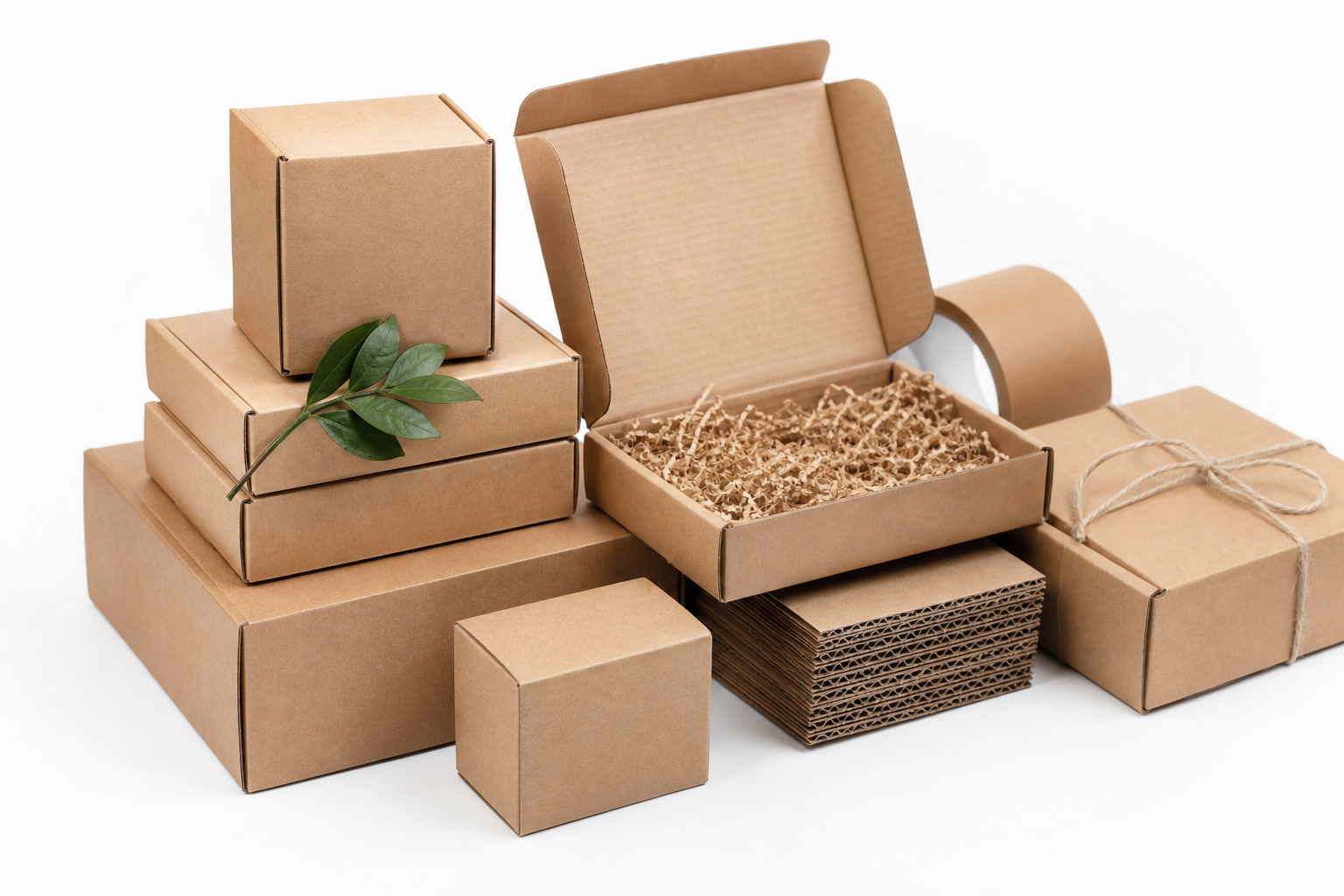 Wholesale Eco Friendly Kraft Boxes for Retail Shipping