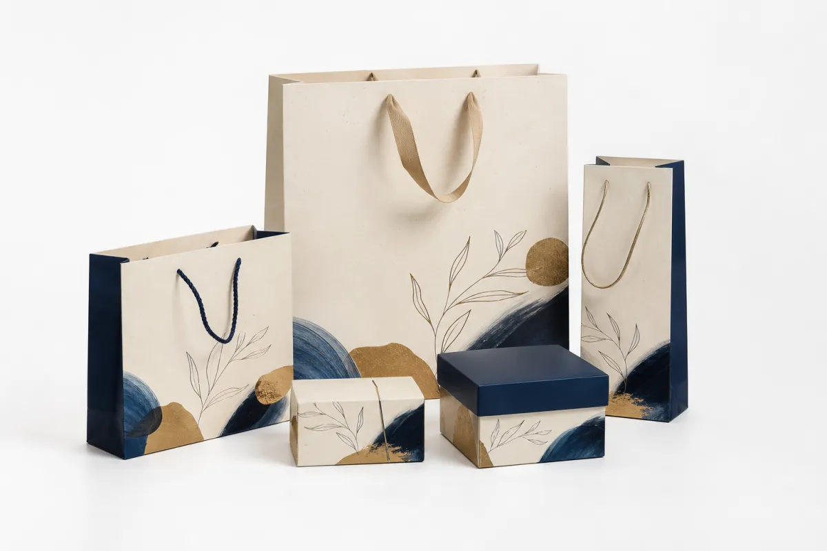 Offset Printed Paper Bags Wholesale: Specs & Pricing