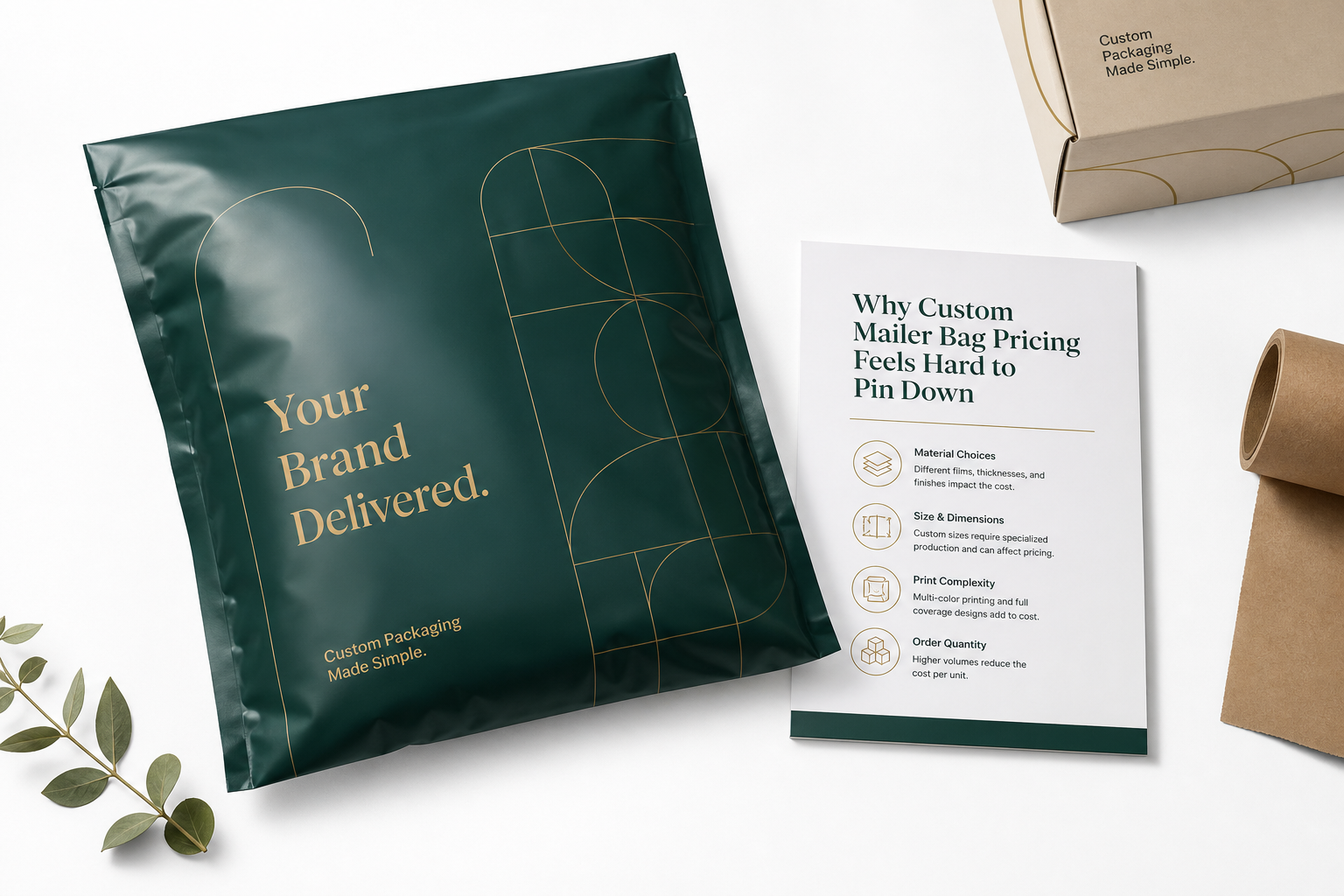 Custom Mailer Bag Pricing: What Actually Drives Cost