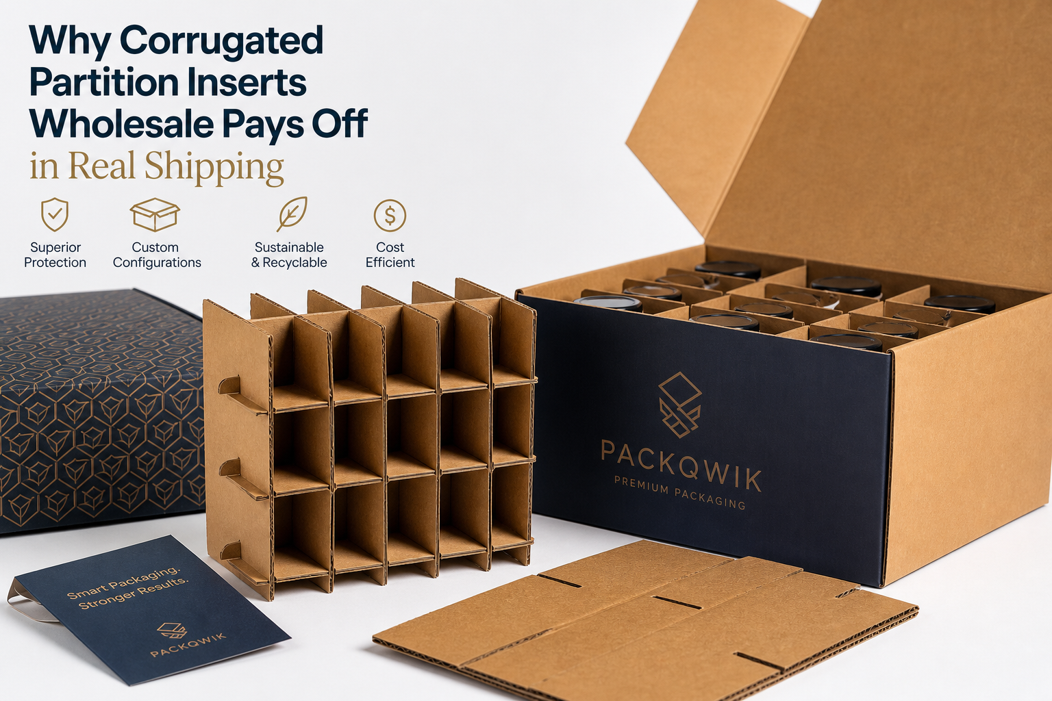 Corrugated Partition Inserts Wholesale for Safer Shipping