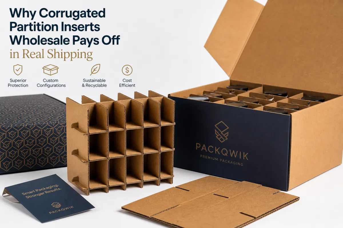 Corrugated Partition Inserts Wholesale for Safer Shipping
