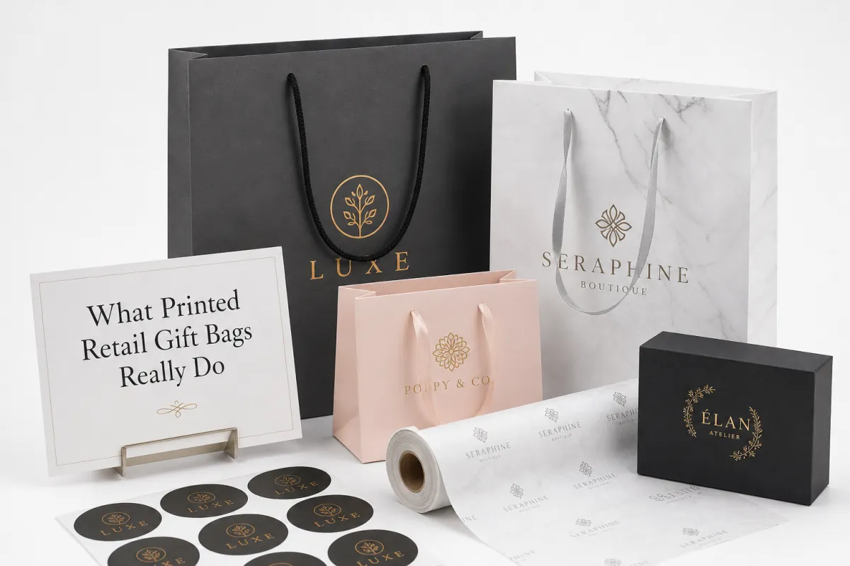 Printed Retail Gift Bags: Design, Pricing, and Timing