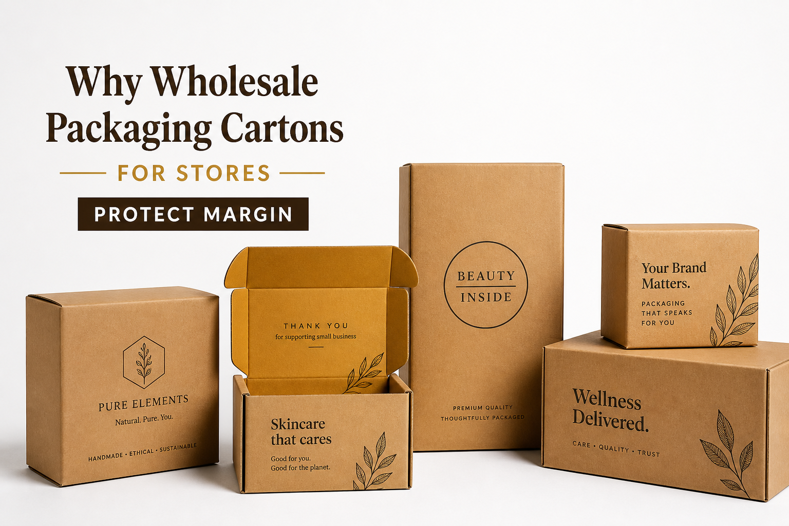 Wholesale Packaging Cartons for Stores: Sizes & Pricing