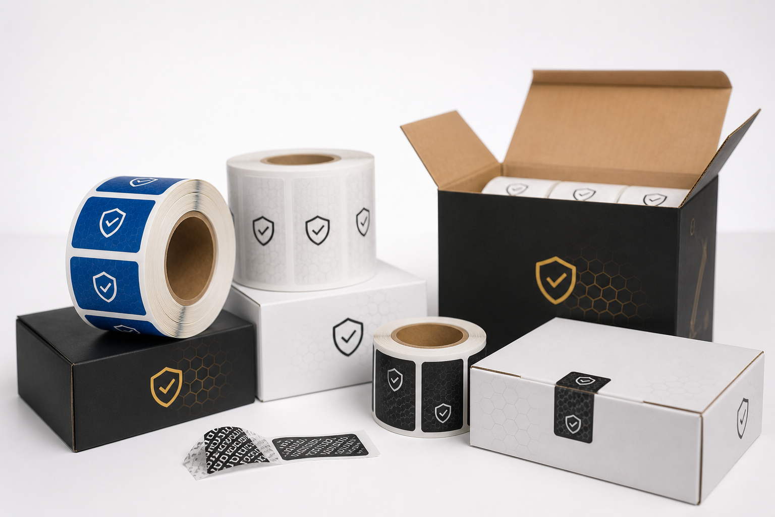 Custom Tamper Seal Labels Bulk: Pricing, Specs & Fit