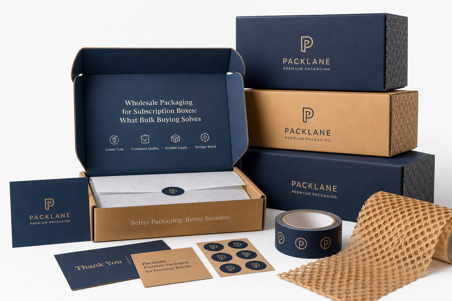 Wholesale Packaging for Subscription Boxes Made Simple