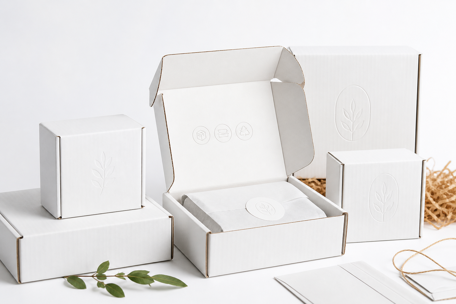 Branded White Corrugated Boxes: Design, Cost, and Use