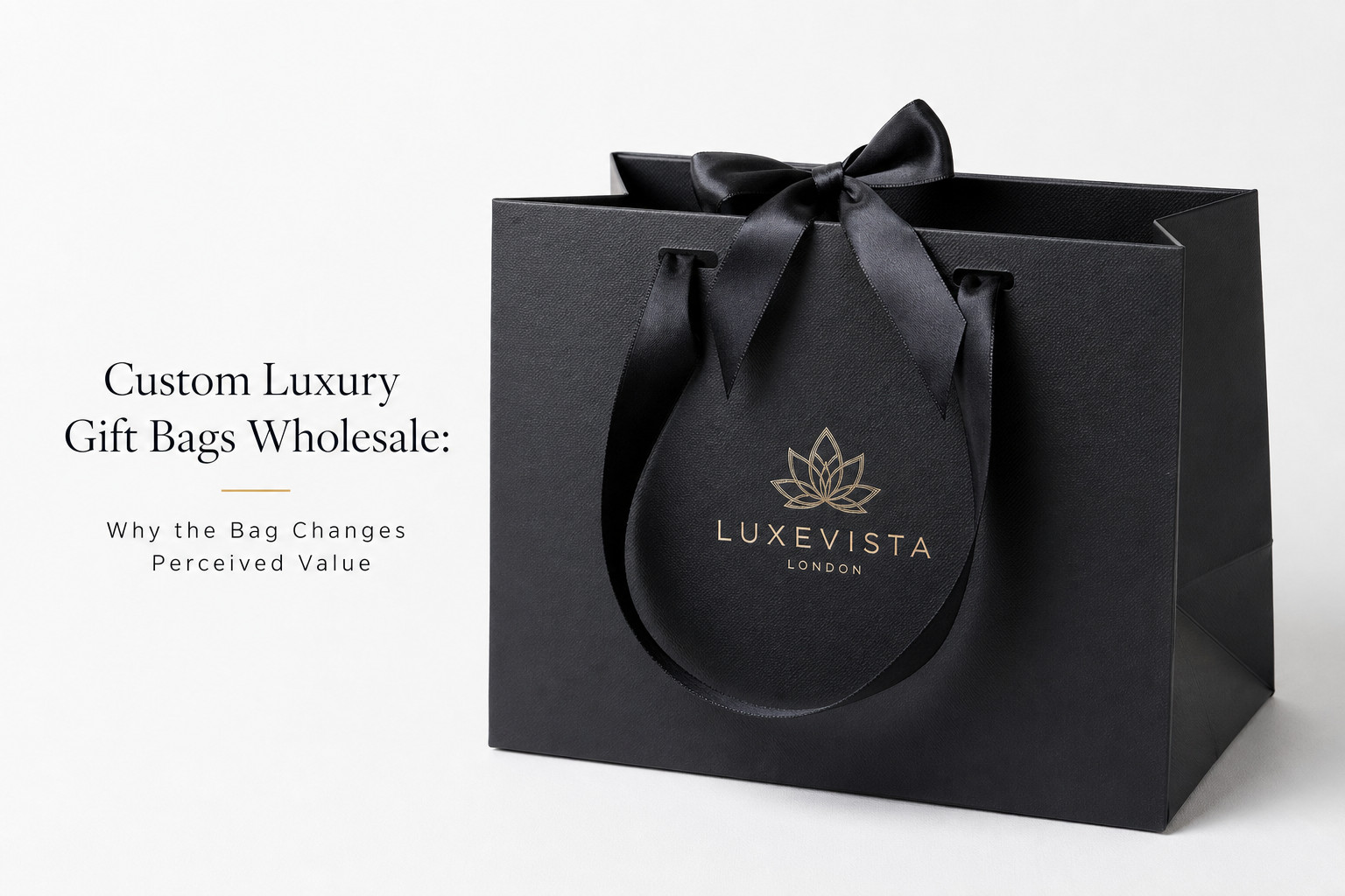 Custom Luxury Gift Bags Wholesale: Pricing and Specs