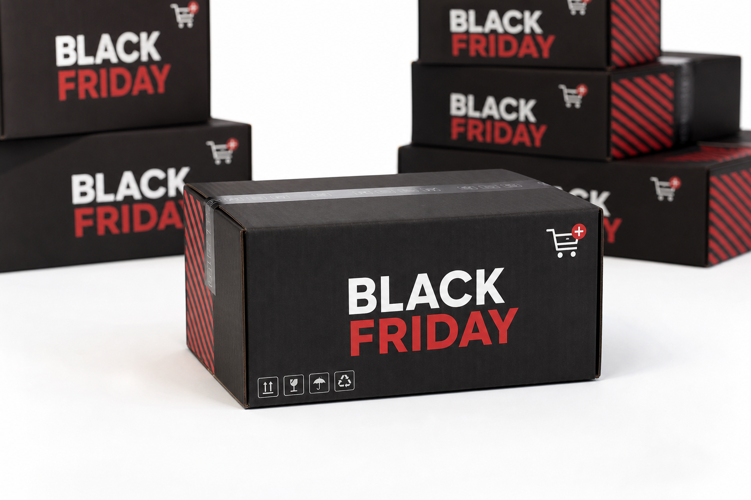 Black Friday Shipping Boxes for Ecommerce: Material, Print, Proofing, and Reorder Risk