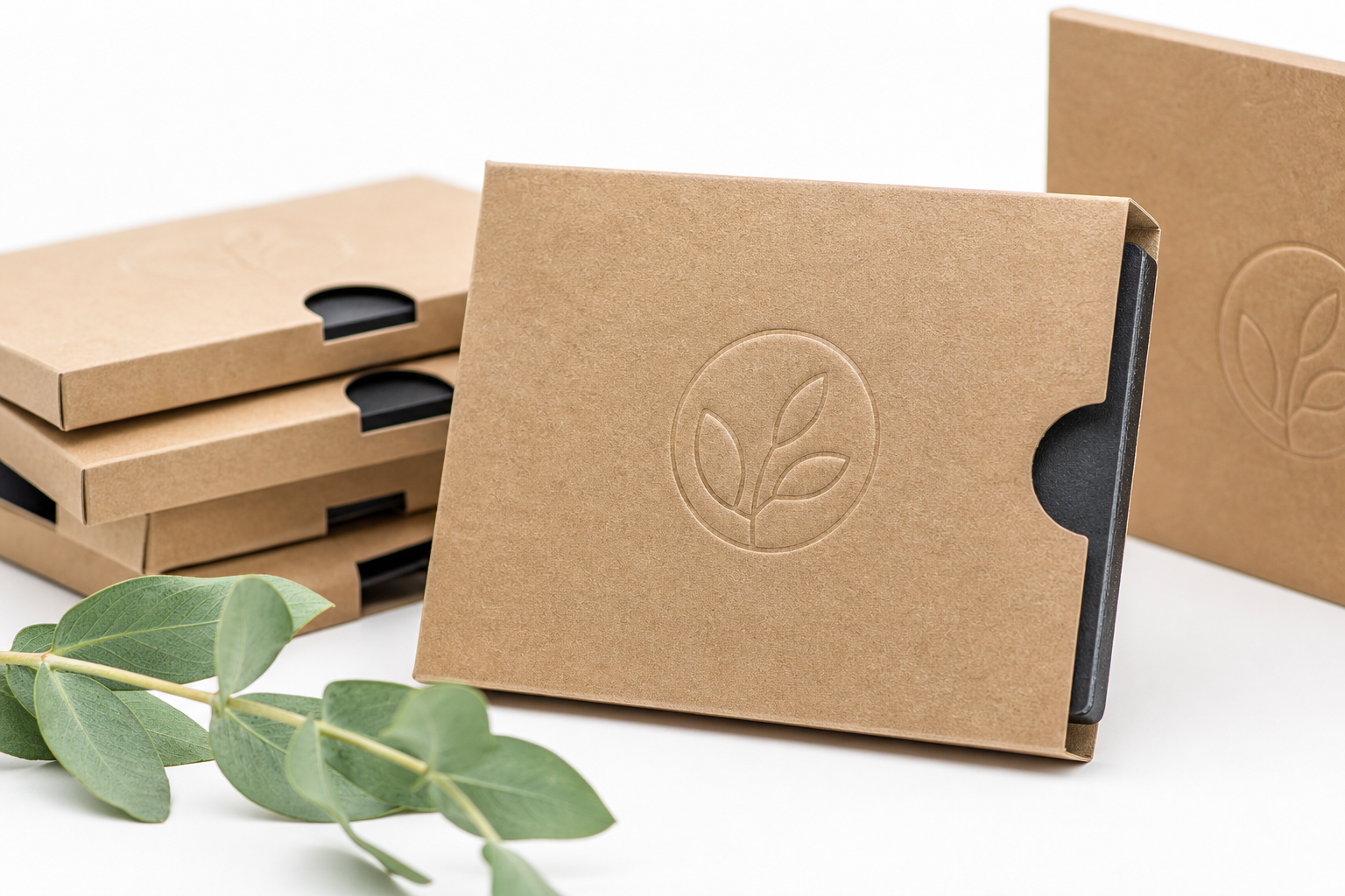Embossed Kraft Sleeves With Logo: Benefits and Process