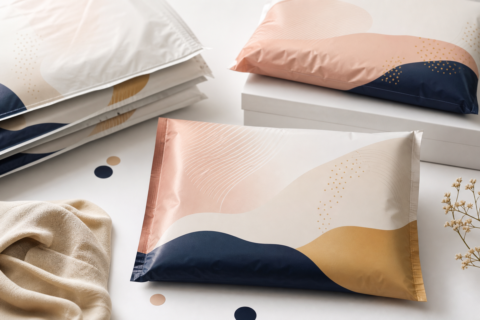 Printed Poly Mailers for Launches: Film, Print, MOQ, and Carton Packing