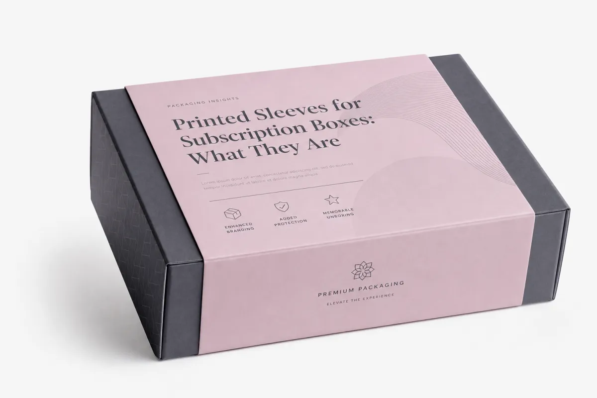 Printed Sleeves for Subscription Boxes: Cost and Fit