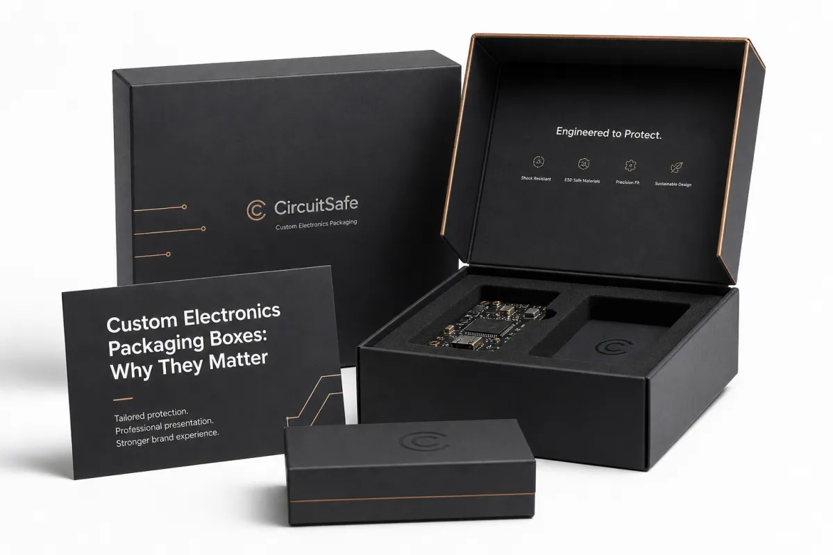 Custom Electronics Packaging Boxes: Design, Cost, Fit