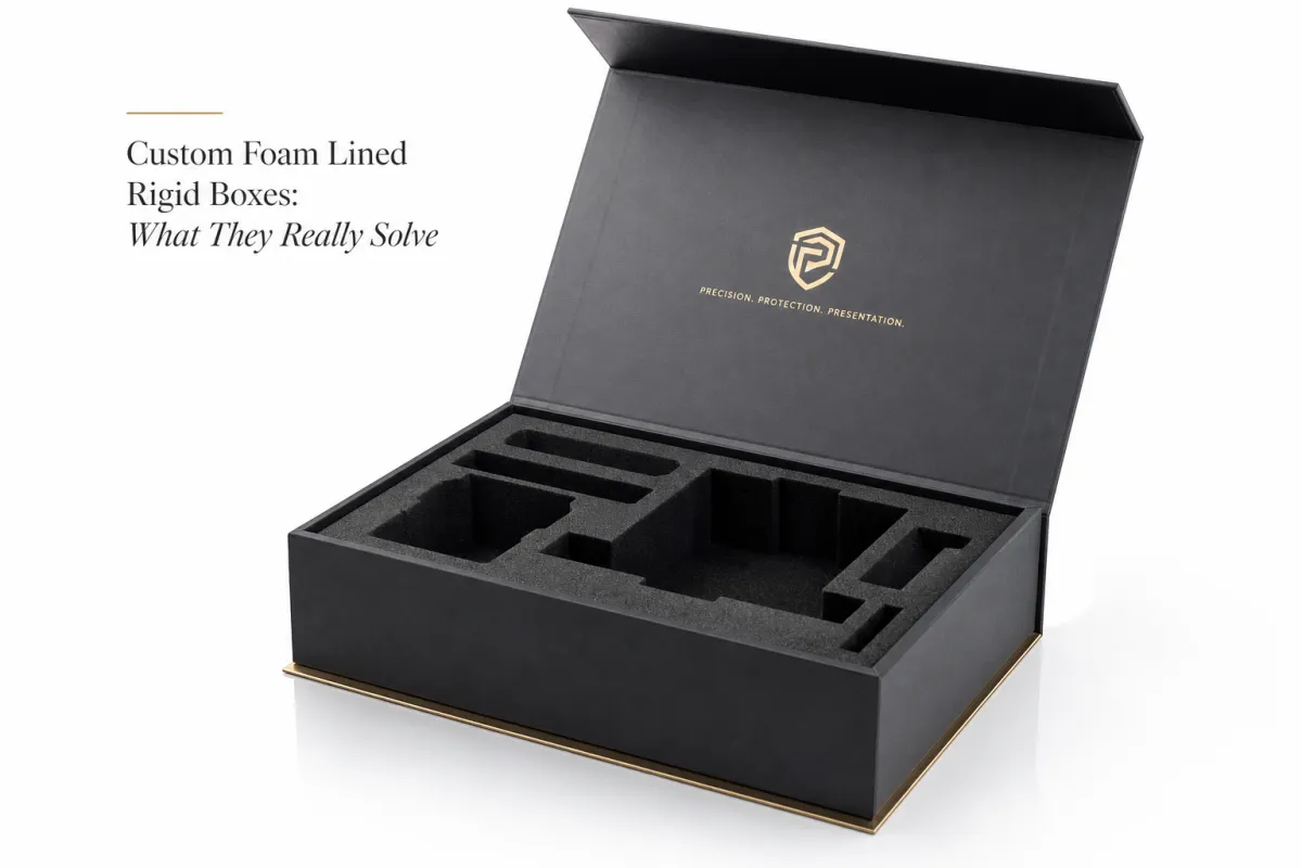 Custom Foam Lined Rigid Boxes: Design, Cost, and Fit