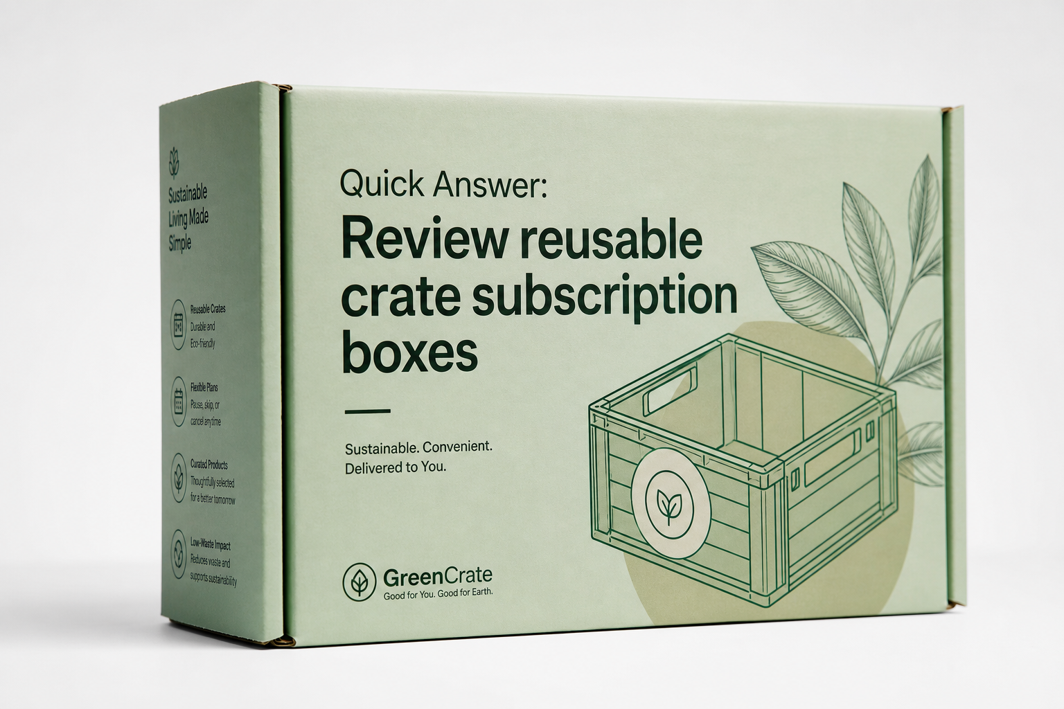 Reusable Crate Subscription Boxes Buyer Review: Dieline, Finish, Proof, and Buyer Review
