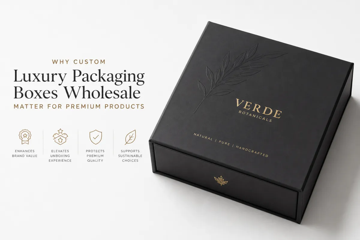 Custom Luxury Packaging Boxes Wholesale: Buyers Need