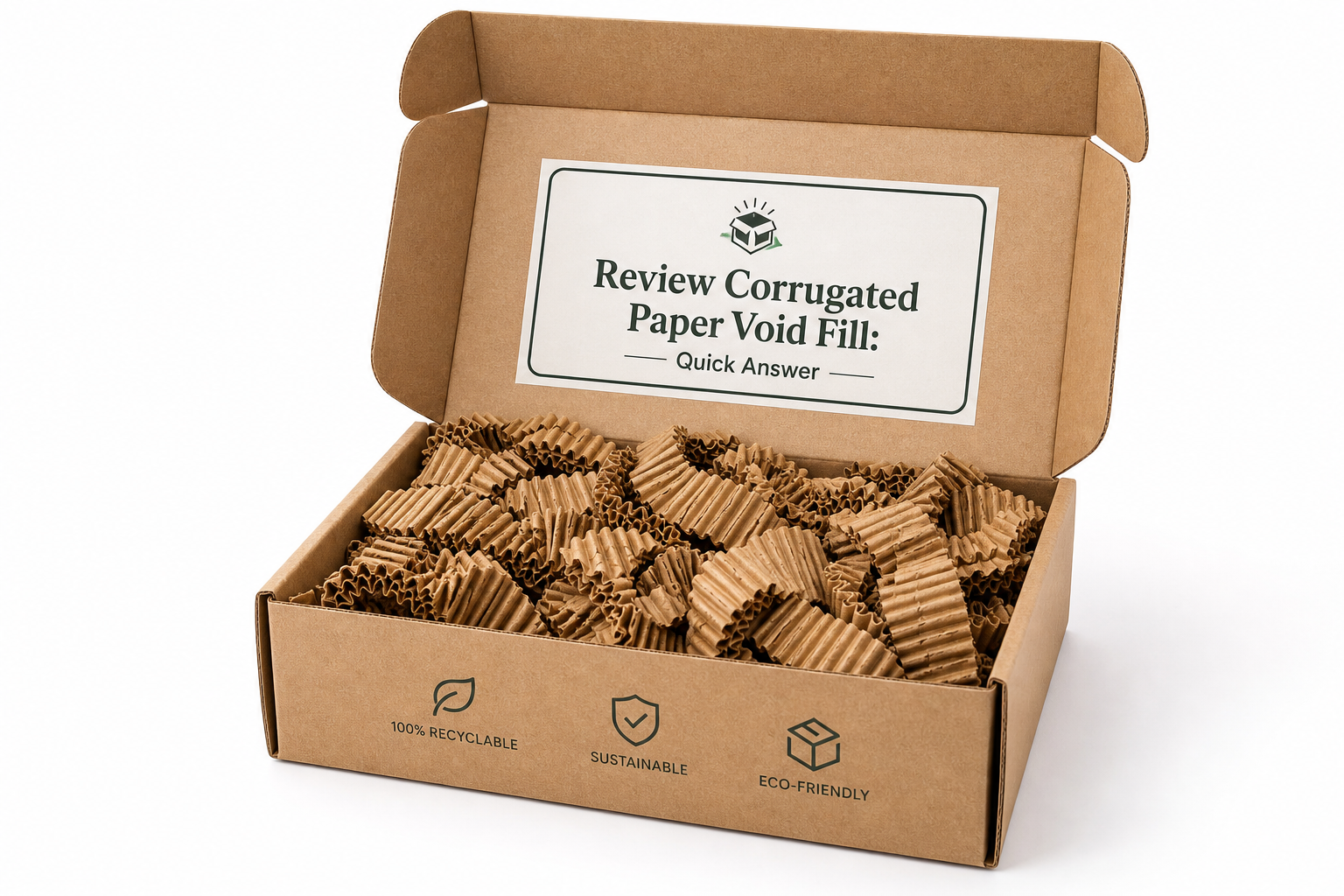 Corrugated Paper Void Fill Options Compared: Material, Print, MOQ, and Cost